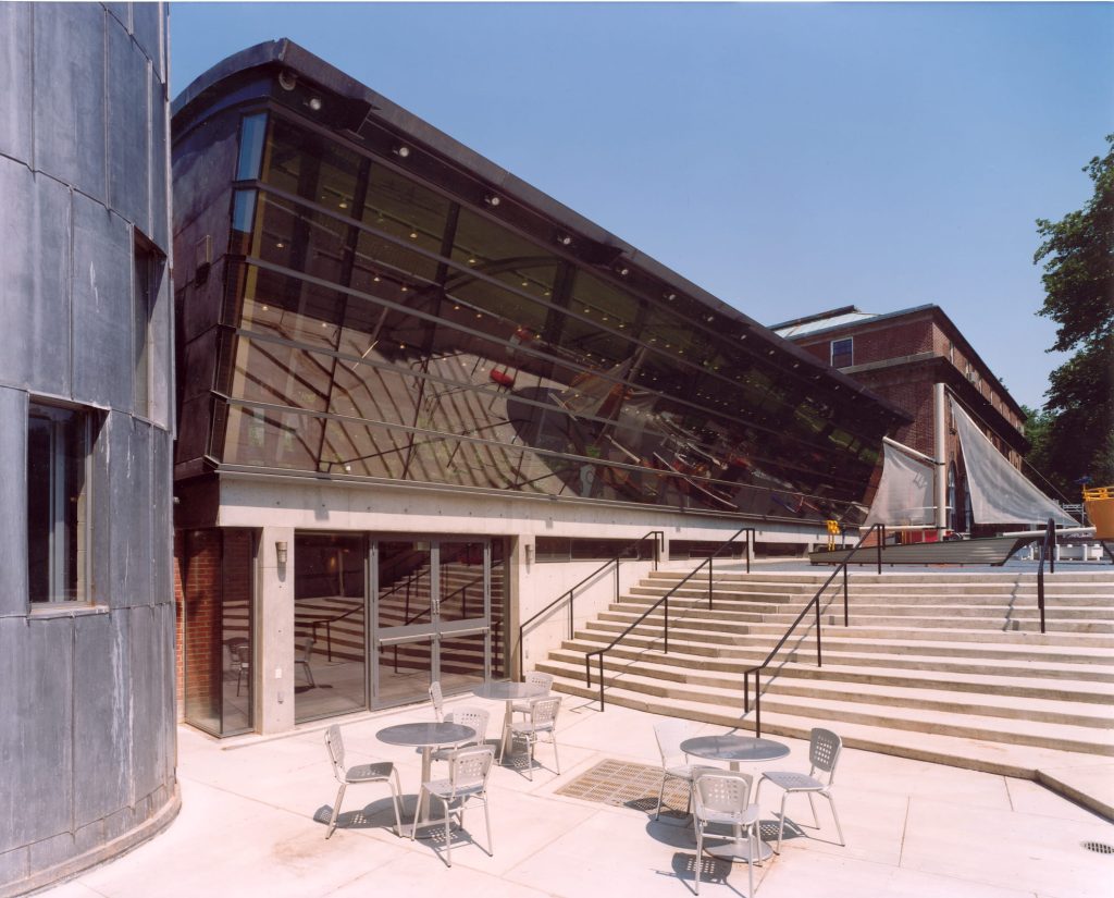 SICM2 bridge from plaza